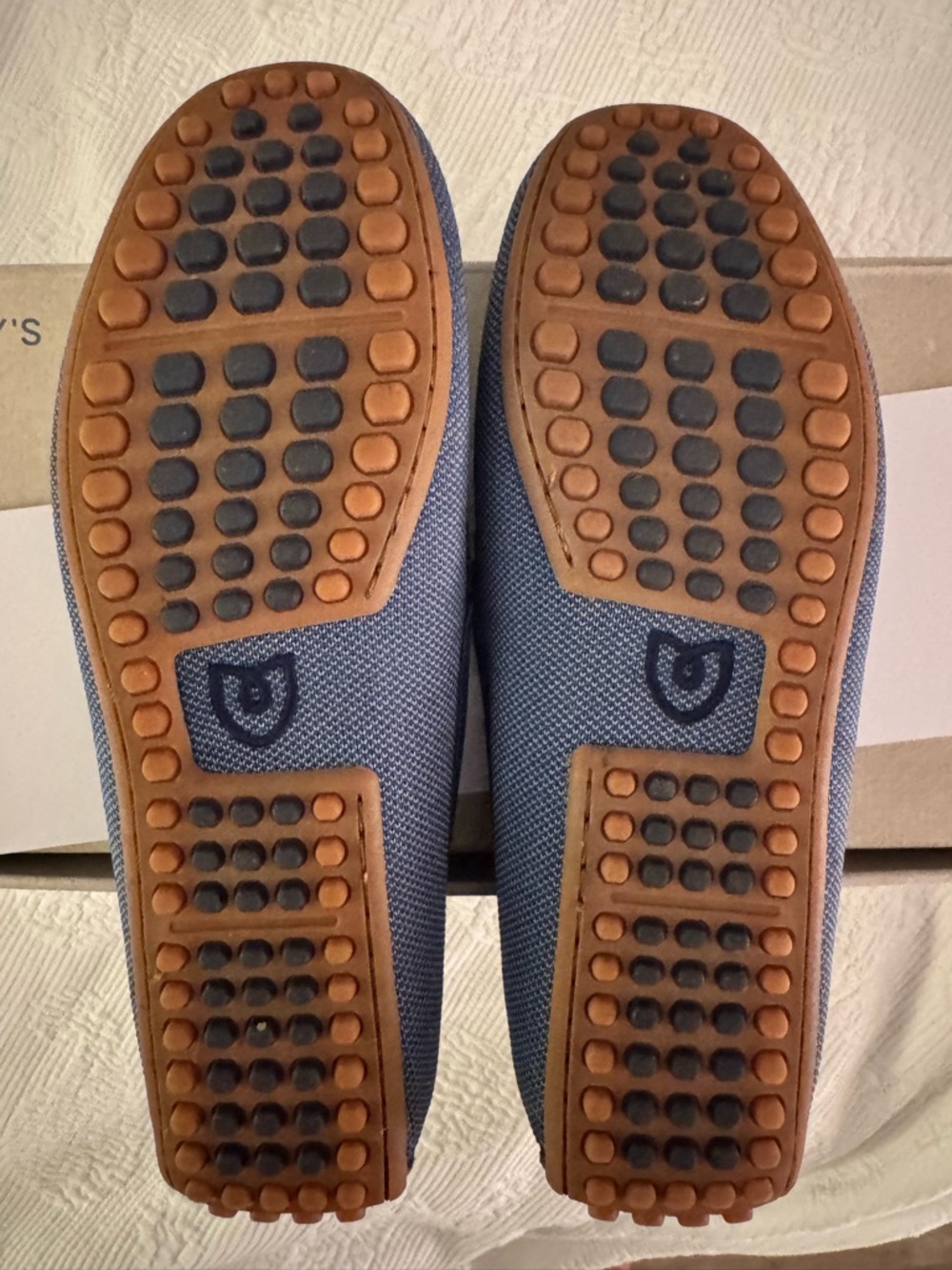 Rothy's Blue Braided-Trim Women's Slip-On Loafers - Picture 5 of 6
